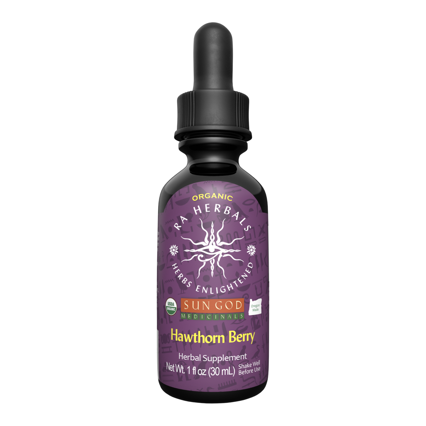 Organic Hawthorn Berry Tincture